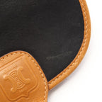 Celine Shoulder Bag Macadam Black Brown Leather Mini — view 6