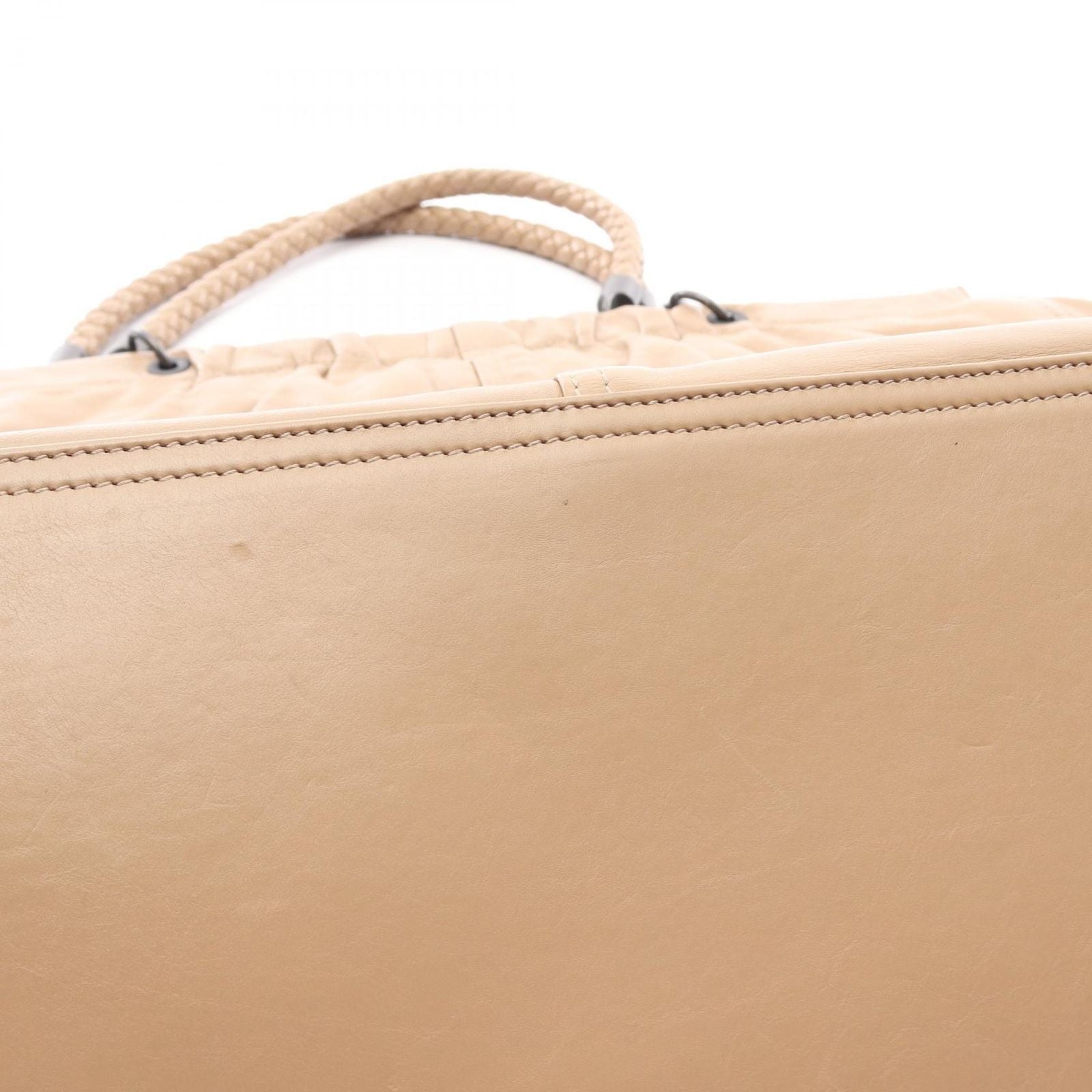 Bottega Veneta Tote Intrecciato Brown Leather Handbag — view 9