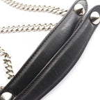 Fendi Shoulder Bag Dot Com Click Black Leather Dot Com 2-Way — view 8