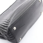 Fendi Shoulder Bag Dot Com Click Black Leather Dot Com 2-Way — view 7