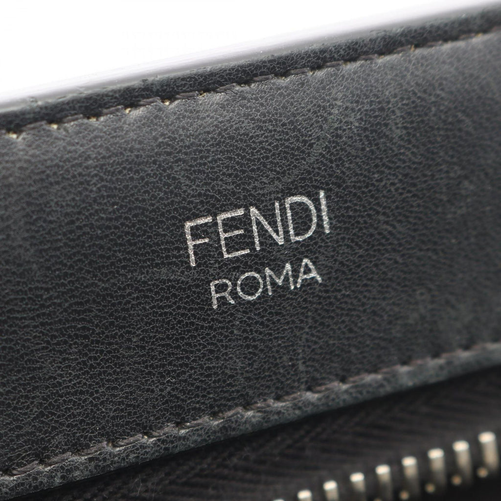 Fendi Shoulder Bag Dot Com Click Black Leather Dot Com 2-Way — view 4