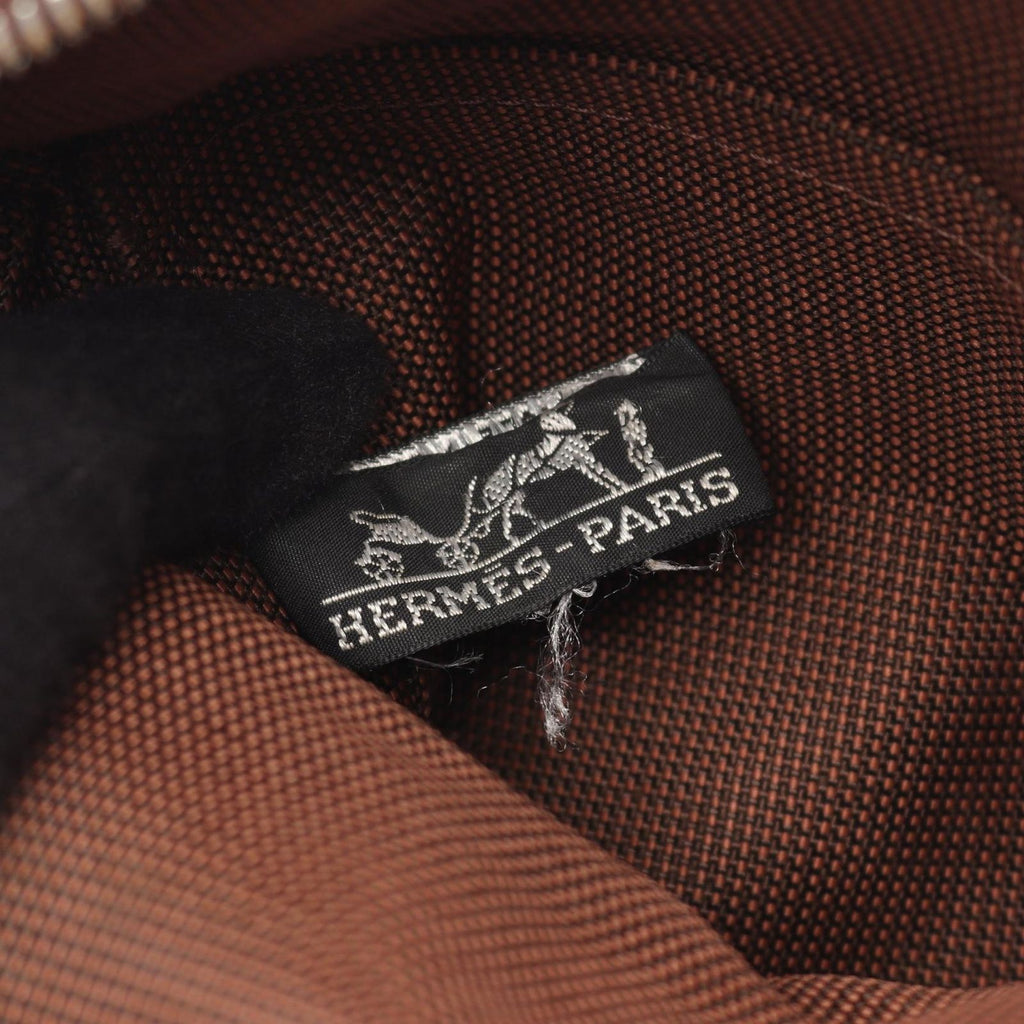 Hermes Backpack Her Line a Dos PM Brown Canvas — view 4