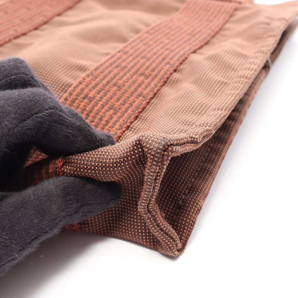 Hermes Backpack Her Line a Dos PM Brown Canvas — view 6