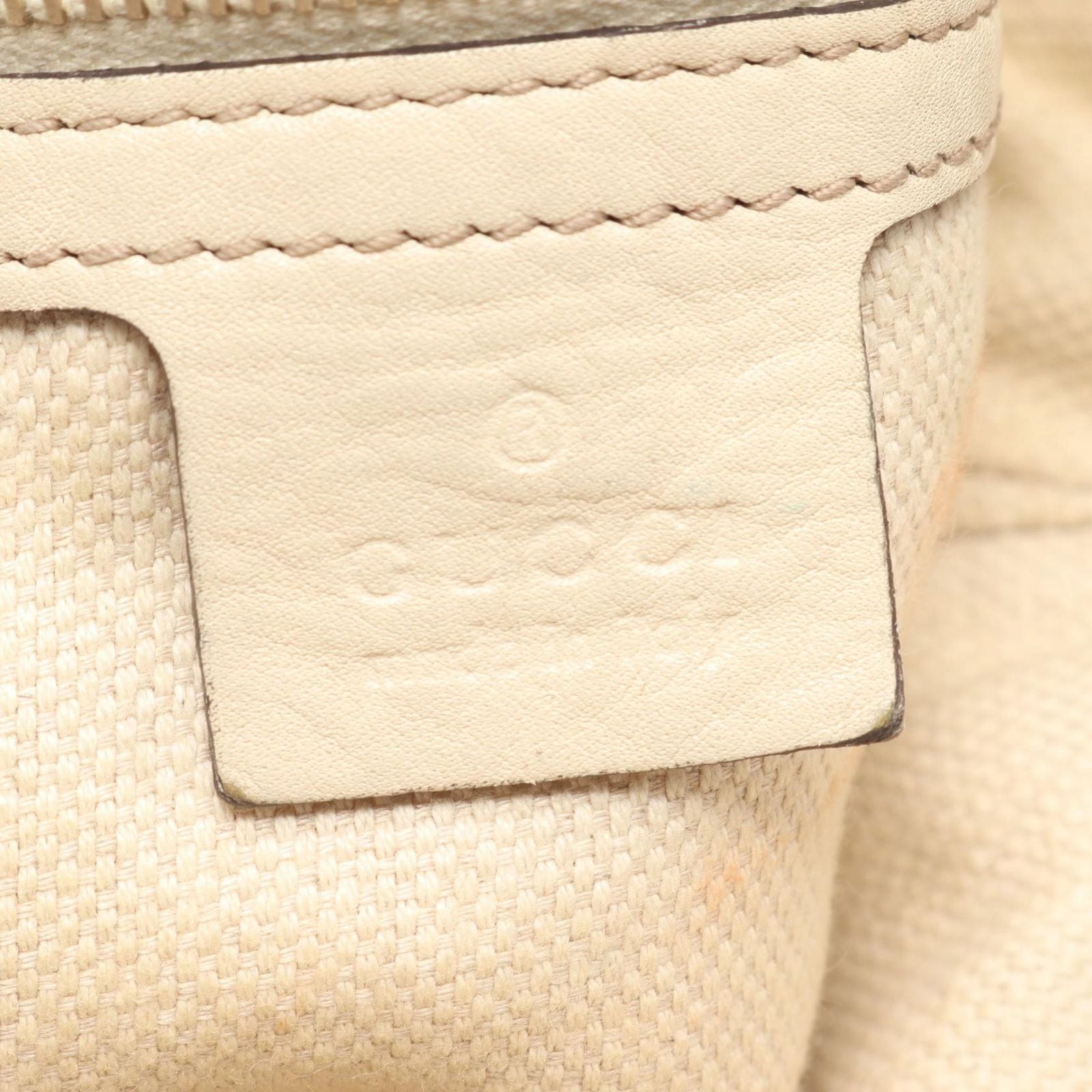 Gucci Shoulder Bag Diana Bamboo GG Canvas 2-Way Ivory Beige — view 4