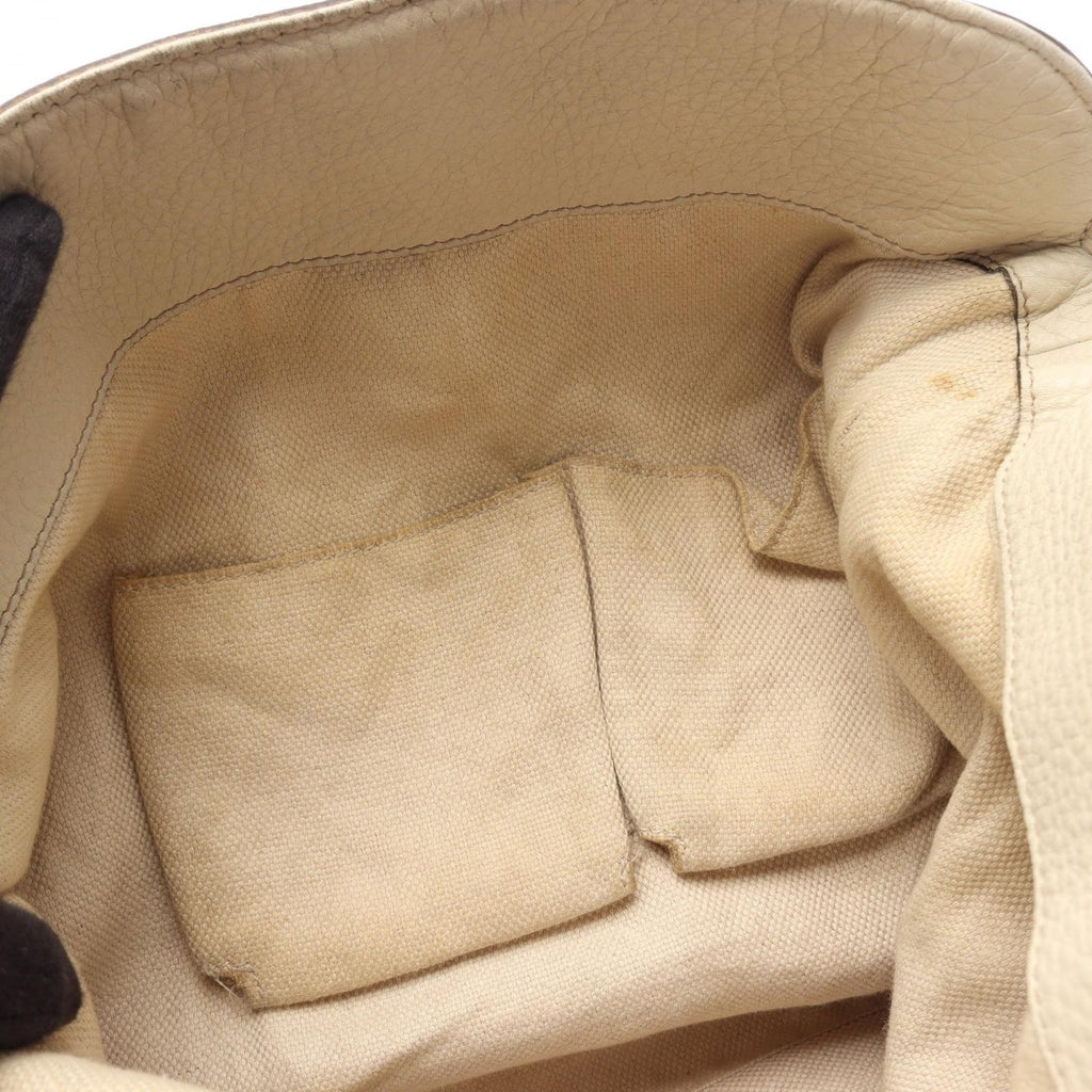 Gucci Shoulder Bag Diana Bamboo GG Canvas 2-Way Ivory Beige — view 9