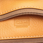 Loewe Handbag Amazona 40 Brown Dark Leather Boston — view 4