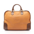 Loewe Handbag Amazona 40 Brown Dark Leather Boston