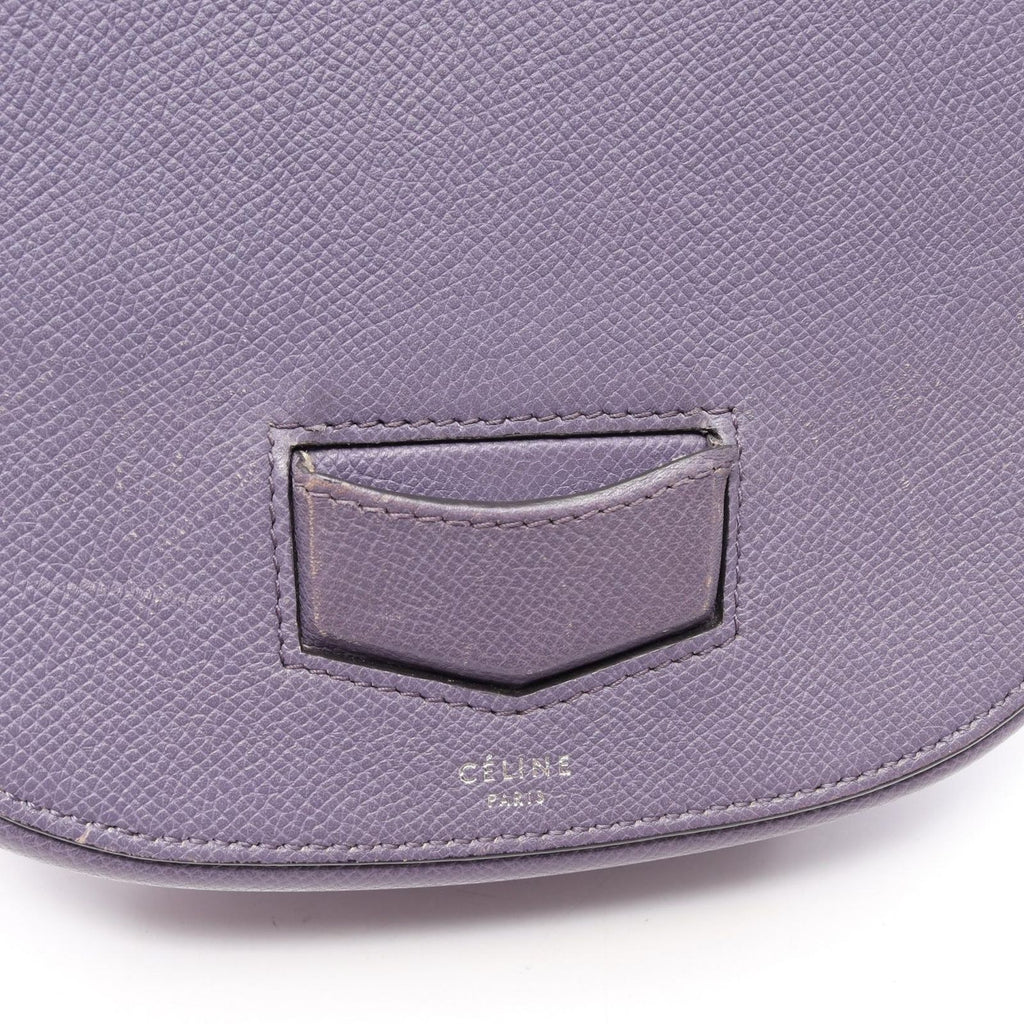 Celine Shoulder Bag Trotter Smo le Purple Leather — view 7