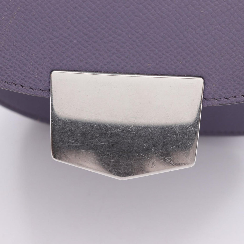 Celine Shoulder Bag Trotter Smo le Purple Leather — view 5