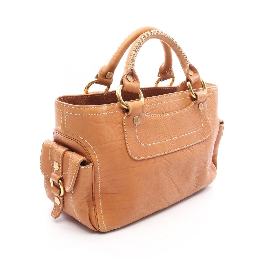 Celine Handbag Boogie Bag Brown Leather — view 2
