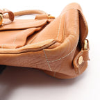 Celine Handbag Boogie Bag Brown Leather — view 9