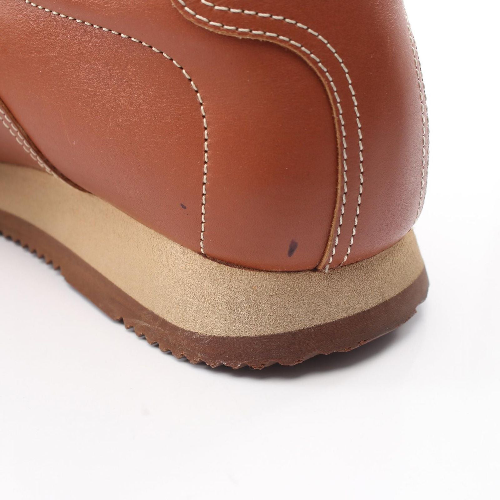 Hermes Sneakers Quick Brown Leather — view 9