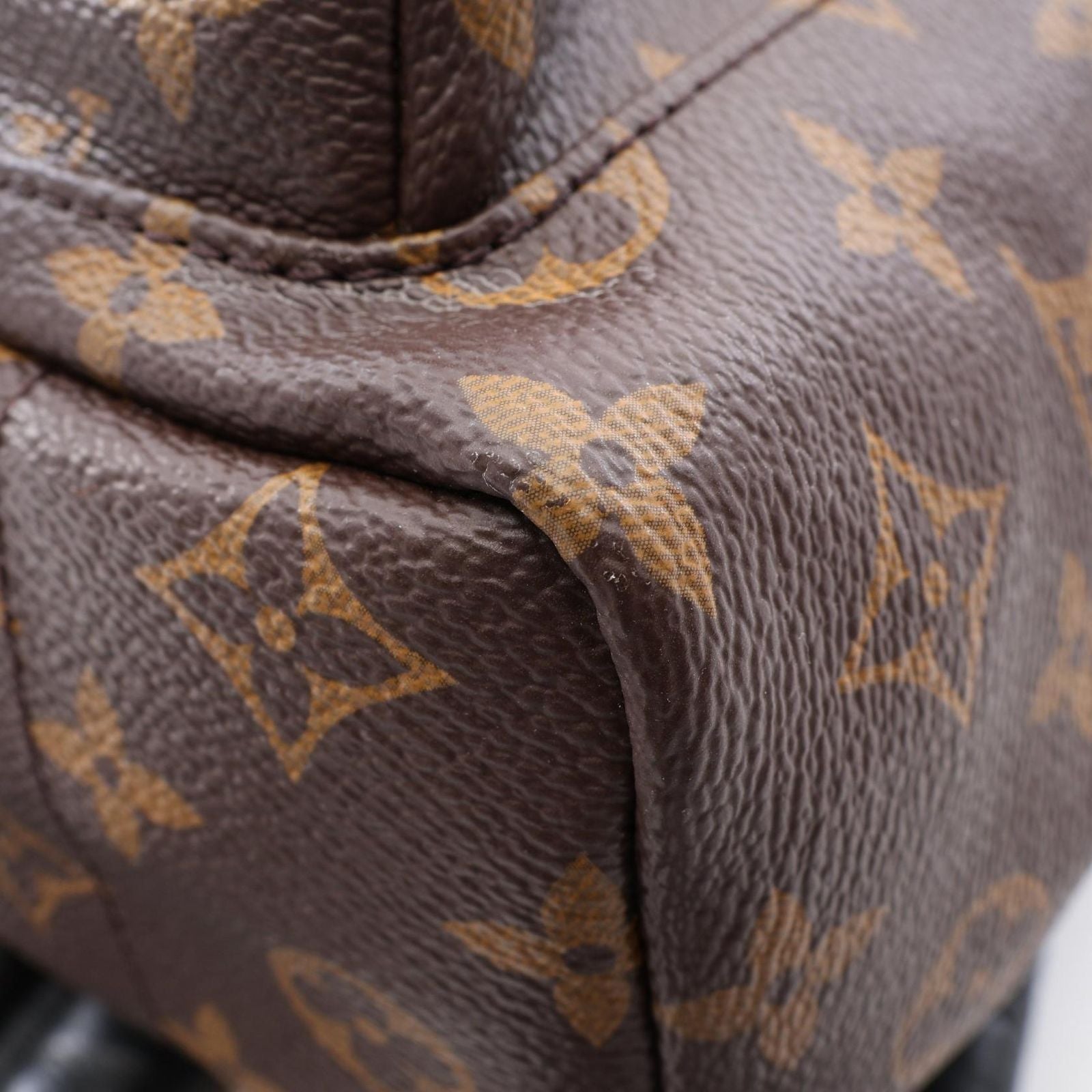 Louis Vuitton Backpack Palm Springs PM Monogram Co Ting Canvas Leather PM — view 6