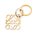 Loewe Charm Anagram Key Ring 111..203 Gold