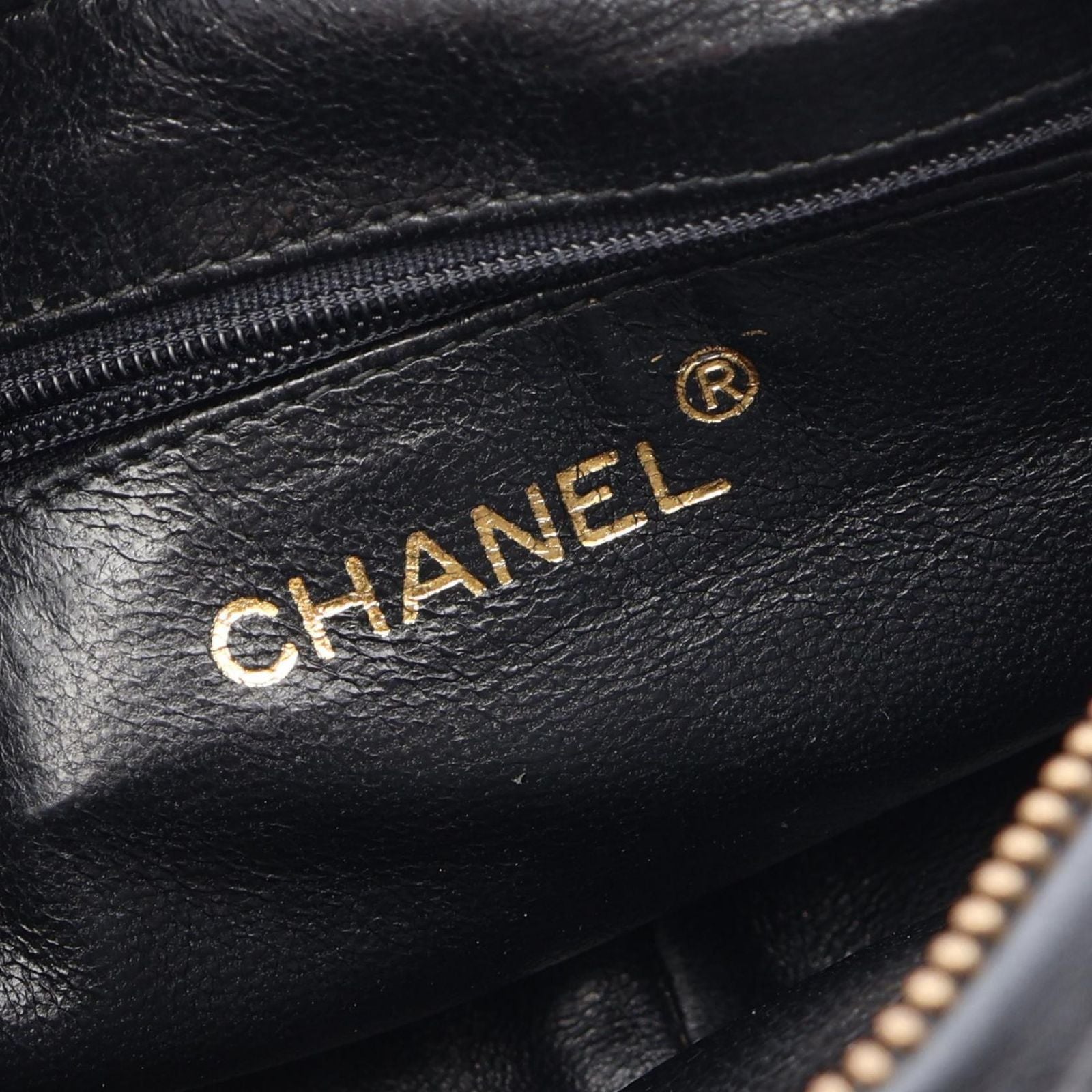 Chanel Shoulder Bag Quilted Tassel Black Lambskin Diamond Stitch Fringe Mini — view 4