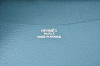 Hermes Agenda Petit Notebook Cover Diary Card Case Vintage Togo Blue Jean — view 5