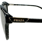Prada Sunglasses Black 52 19 Marble Style Eyewear — view 5