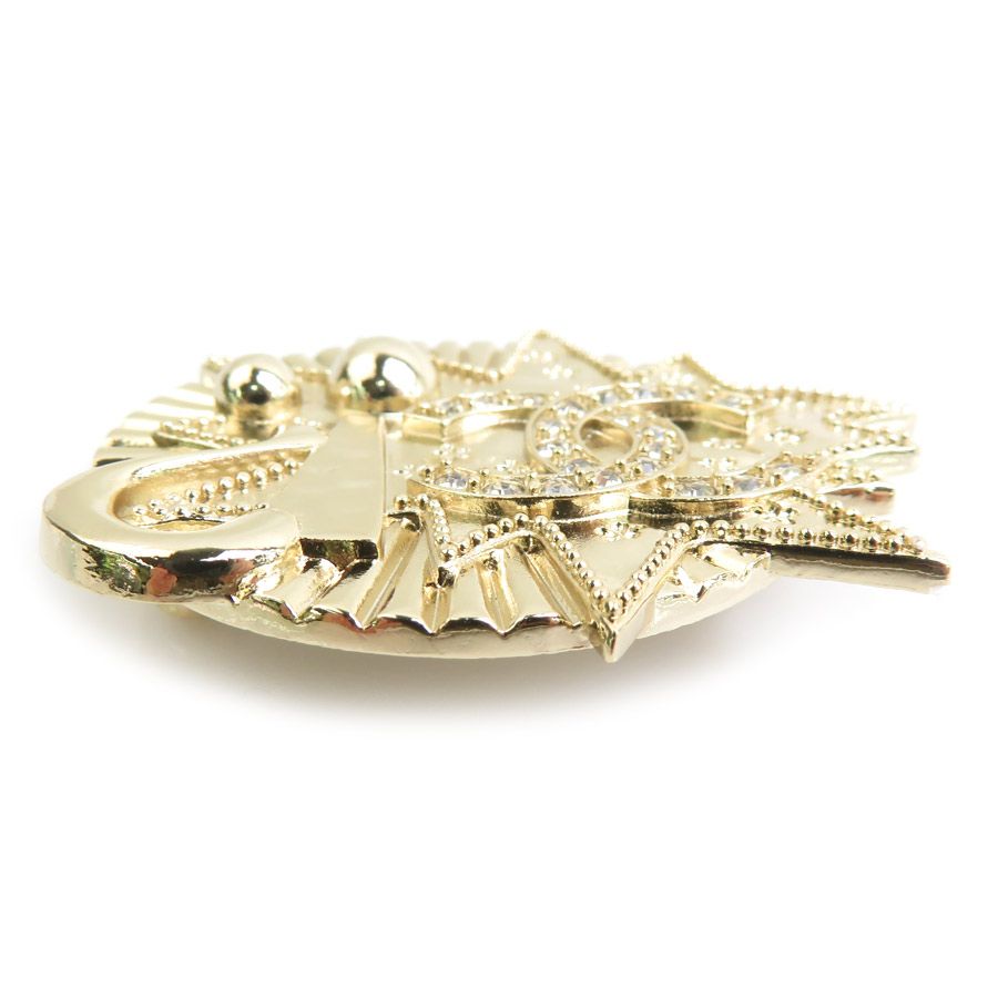 Chanel Brooch Gold — view 4