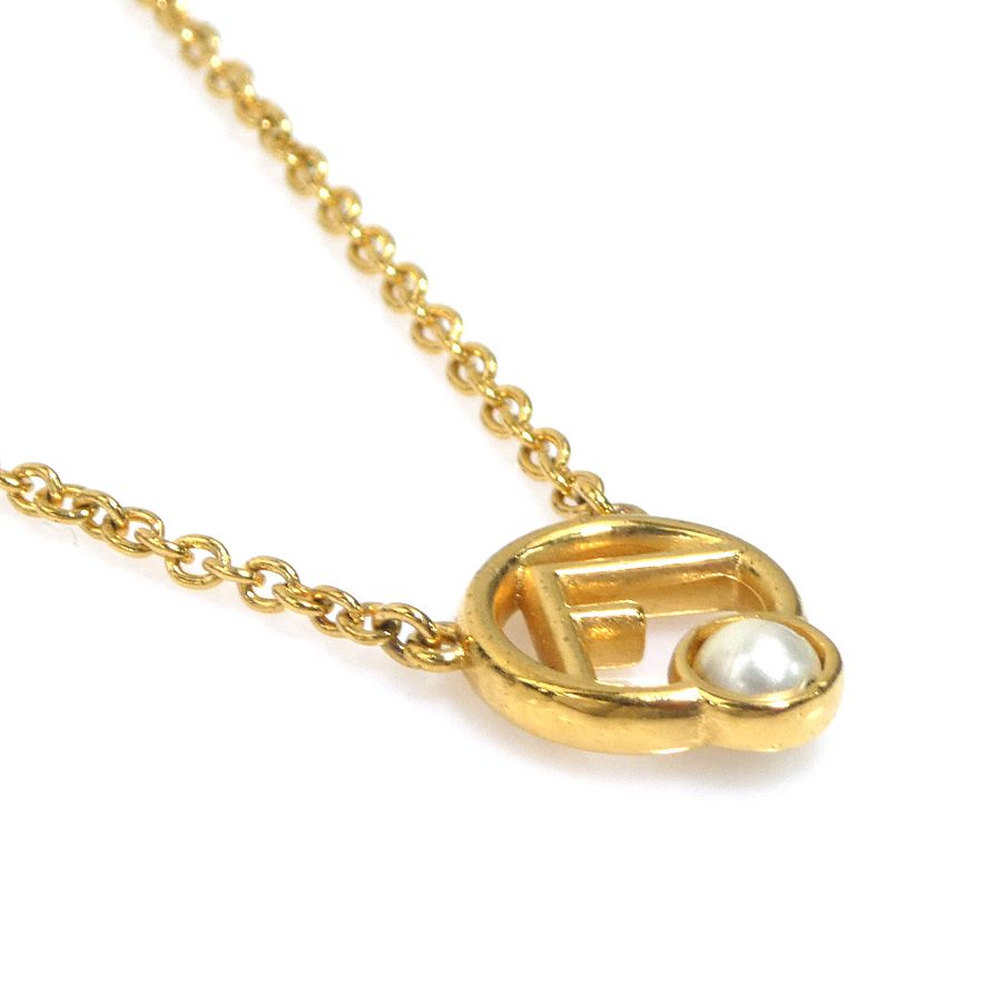 Fendi Necklace Gold — view 2