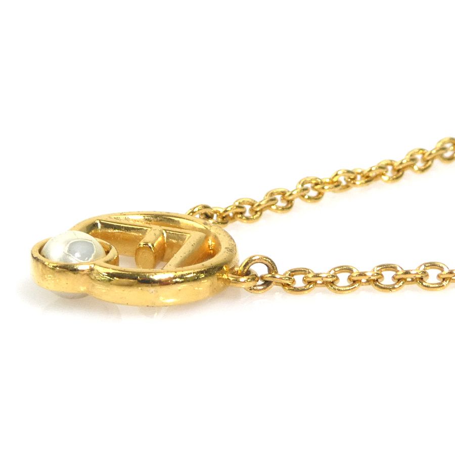 Fendi Necklace Gold — view 3
