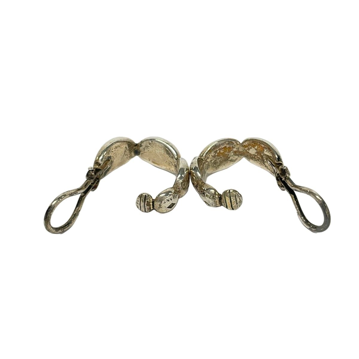 Chanel Earrings Silver — view 3