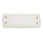 Chanel Top Handle Quilted CC Logo 2-Way Shoulder Bag 24 — view 4