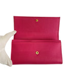 Gucci GG Marmont Continental Wallet Pink Leather — view 6