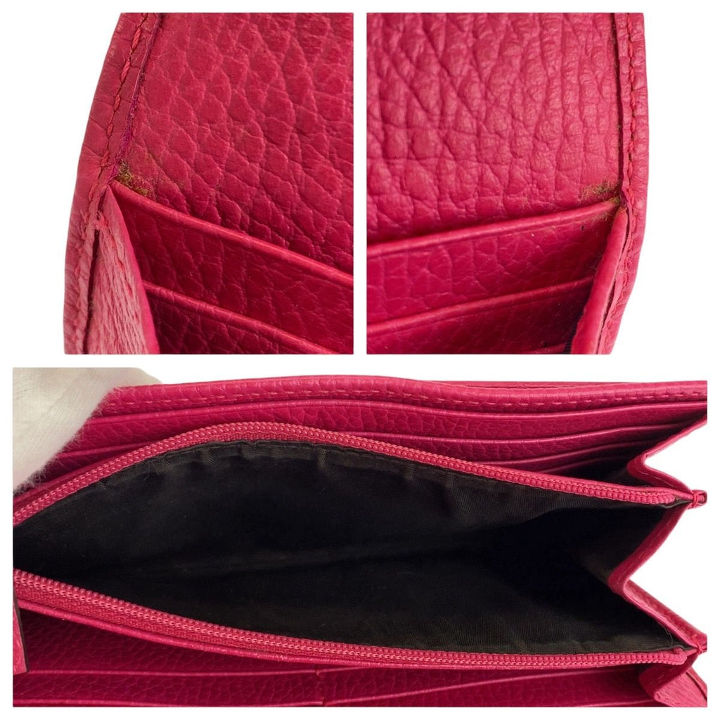 Gucci GG Marmont Continental Wallet Pink Leather — view 8