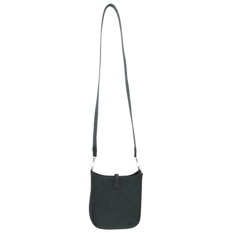 Hermes Evelyne TPM Vert Cypress Felt Leather Shoulder Bag TPM — view 2