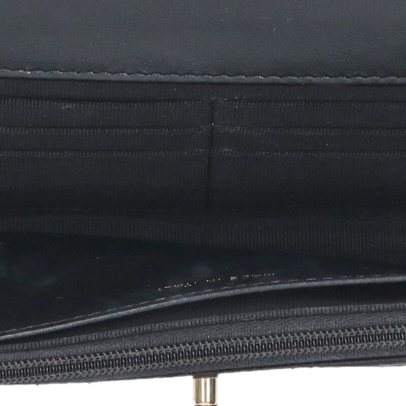 Chanel Cocobol Satin Chain Wallet Shoulder — view 3