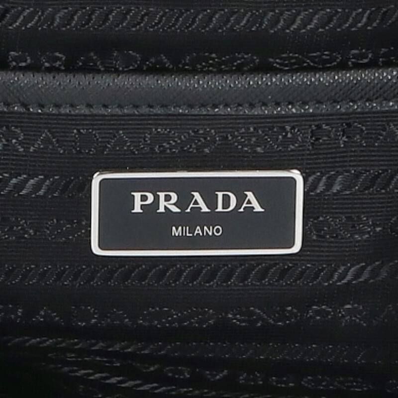 Prada Re-Nylon Triangle Logo Nylon Backpack — view 3