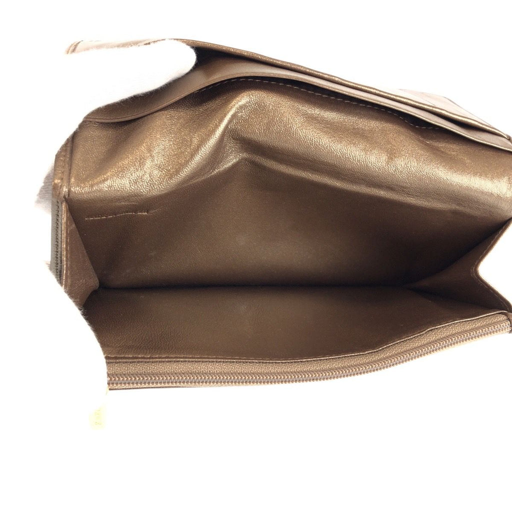 Loewe Blanc's Gold Leather Wallet — view 7