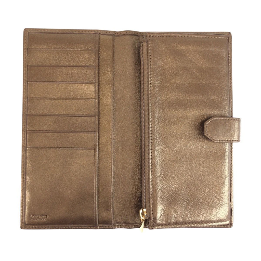 Loewe Blanc's Gold Leather Wallet — view 6