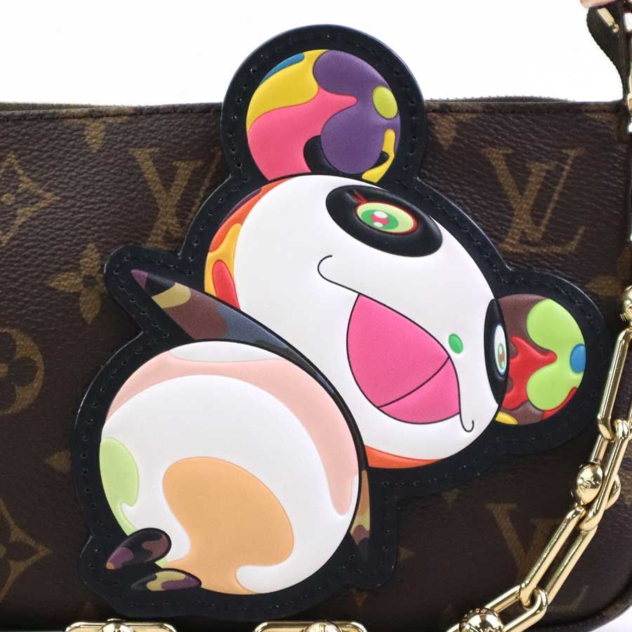 Louis Vuitton Pouch LV Takashi Murakami Monogram Panda Pochette — view 7