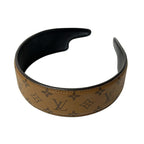 Louis Vuitton Headband Monogram Reverse LV Out Line