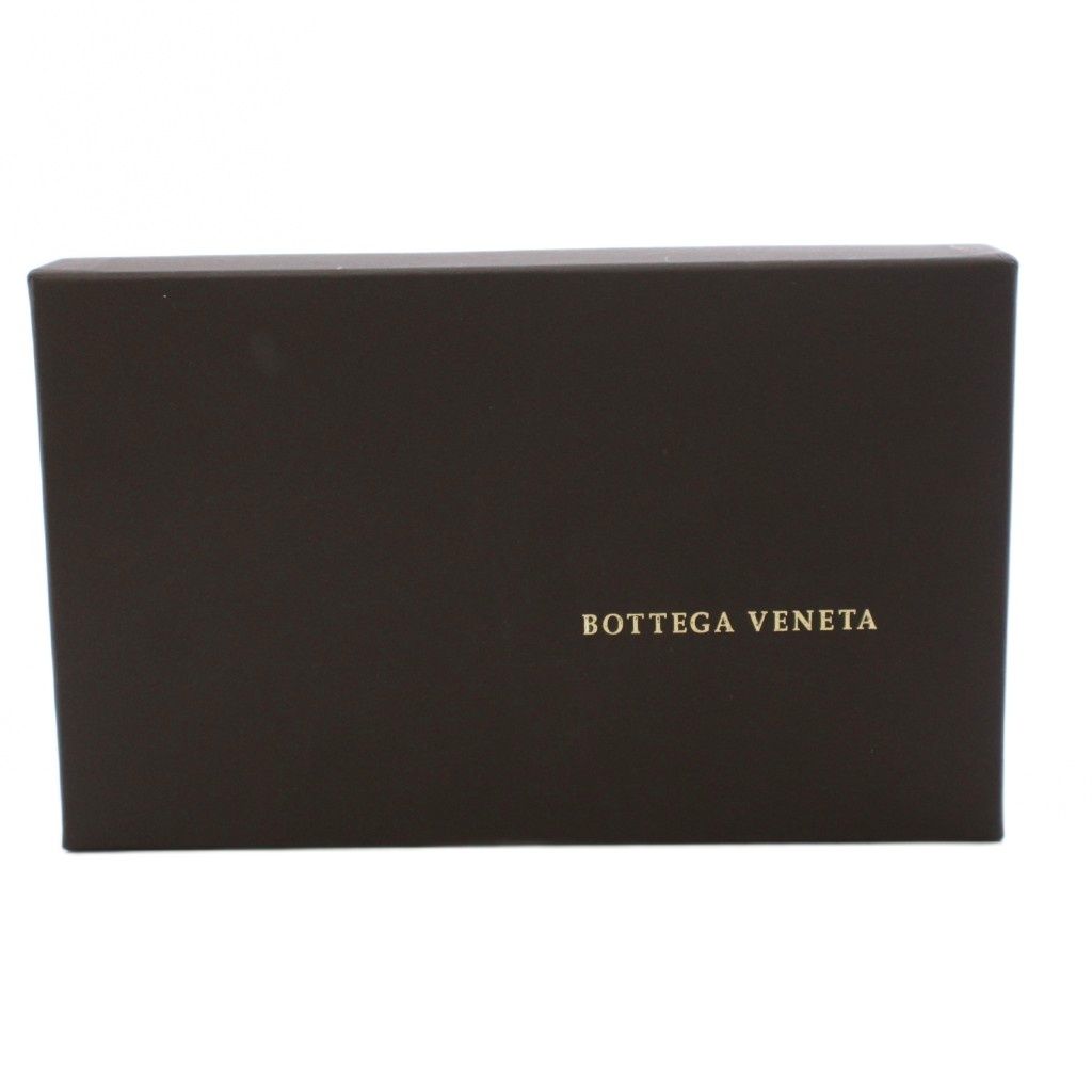 Bottega Veneta Intrecciato Wallet Zip Around Coin Purse Leather Black — view 8