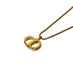 Dior Necklace Gold CD Motif-f — view 3