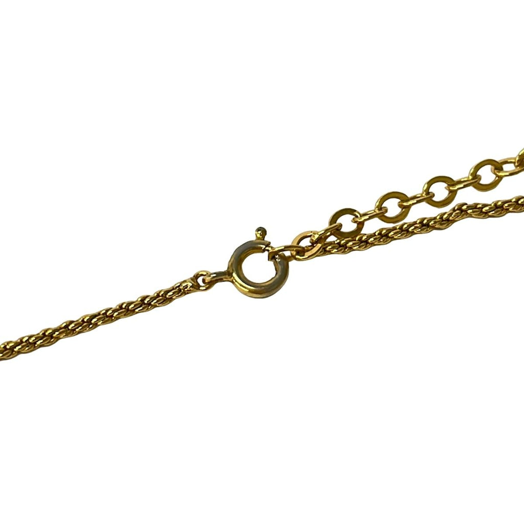 Dior Necklace Gold CD Motif-f — view 4