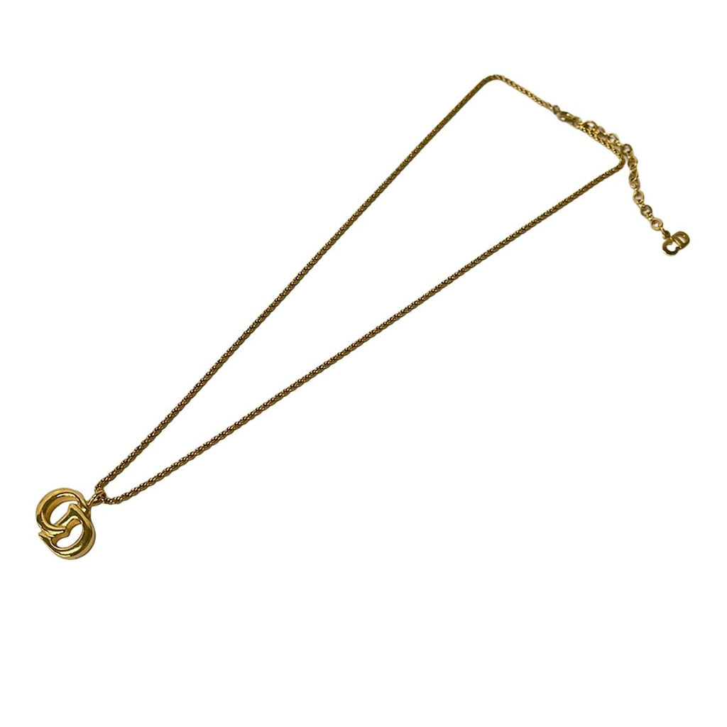 Dior Necklace Gold CD Motif-f — view 2