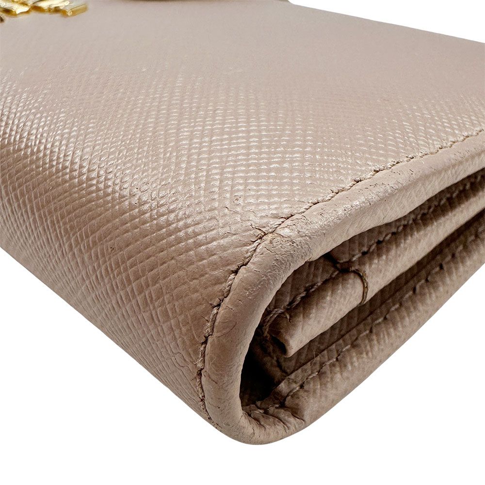 Prada Wallet Saffiano Cipria Pink Adult — view 5