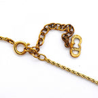 Dior Necklace CD Logo Gold Plated — view 4