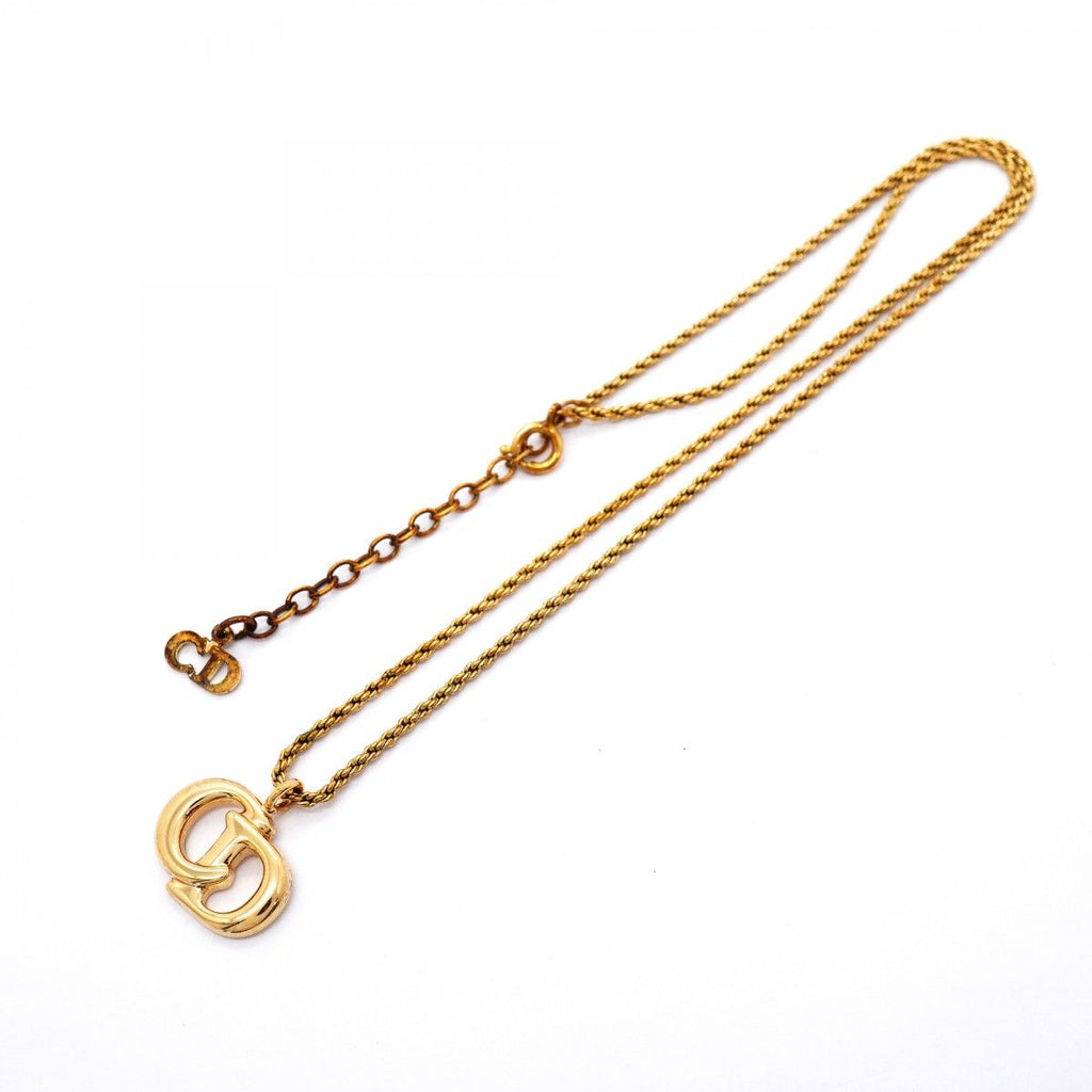 Dior Necklace CD Logo Gold Plated — view 3