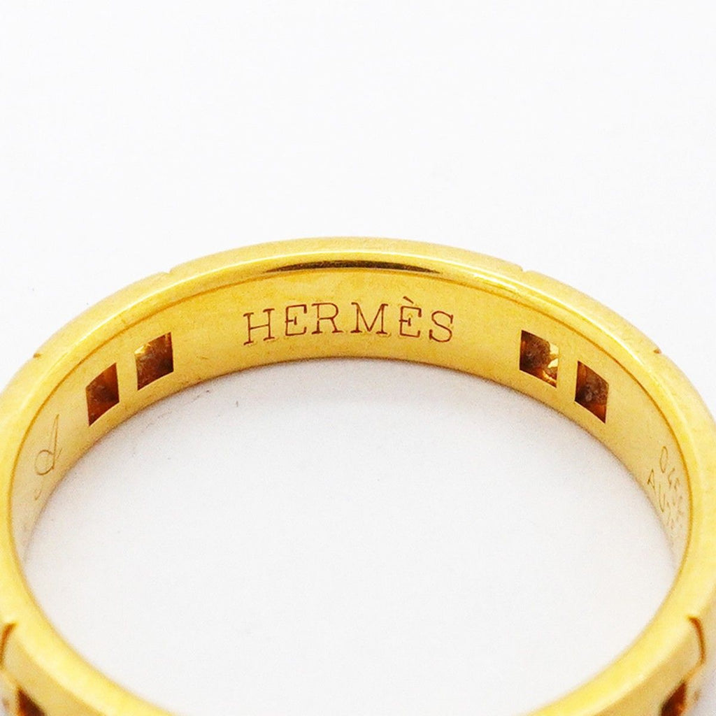 Hermes Ring Cles 18k Yellow Gold — view 4