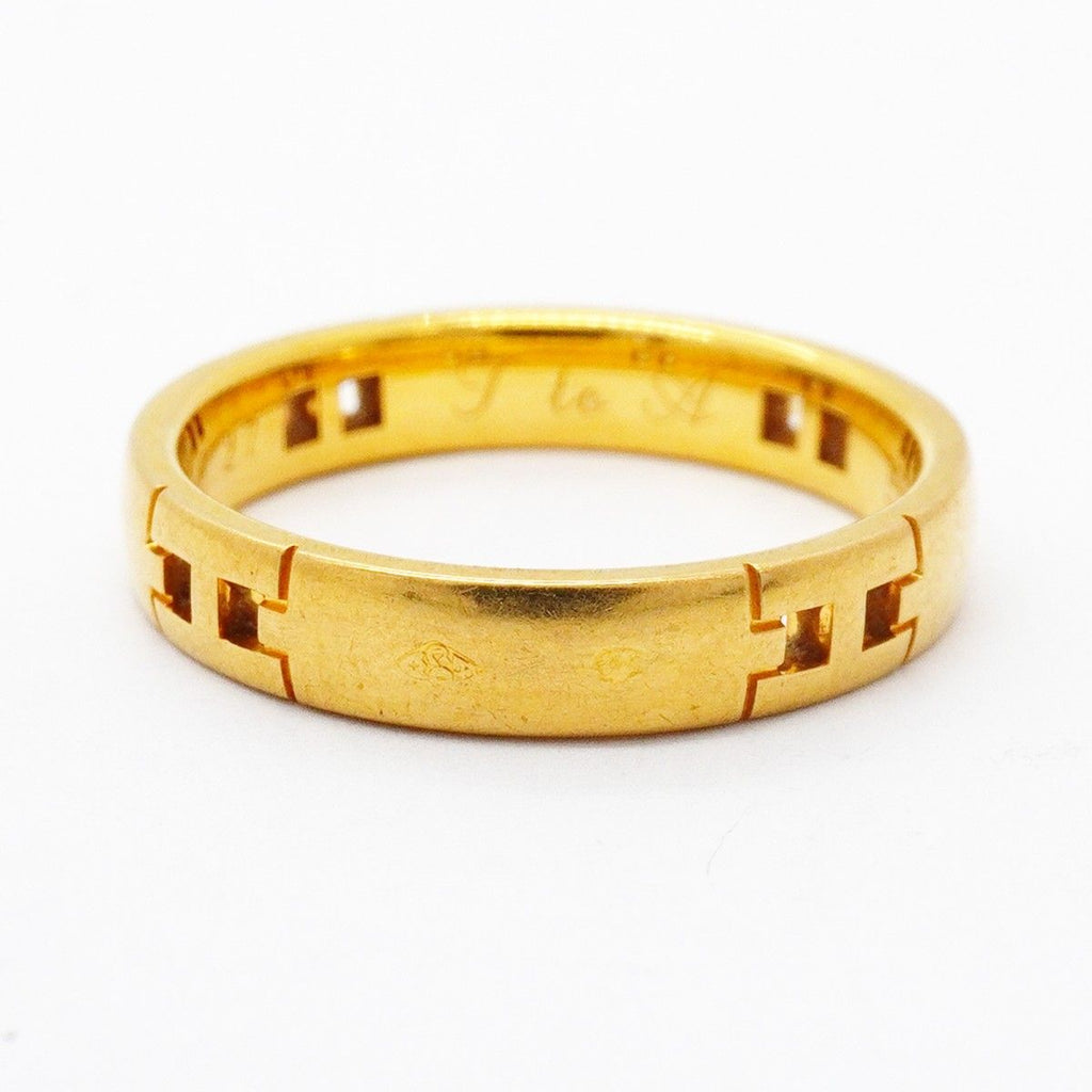 Hermes Ring Cles 18k Yellow Gold — view 7