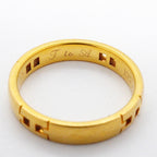 Hermes Ring Cles 18k Yellow Gold — view 6
