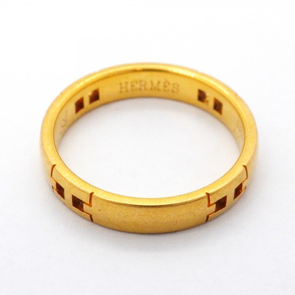 Hermes Ring Cles 18k Yellow Gold — view 3