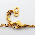 Dior Necklace CD Logo Gold Plated — view 4