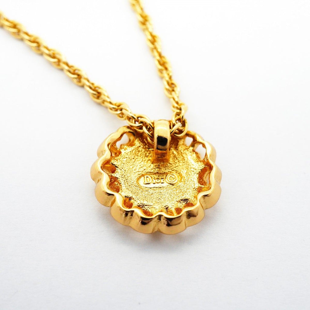 Dior Necklace CD Logo Gold Plated — view 5