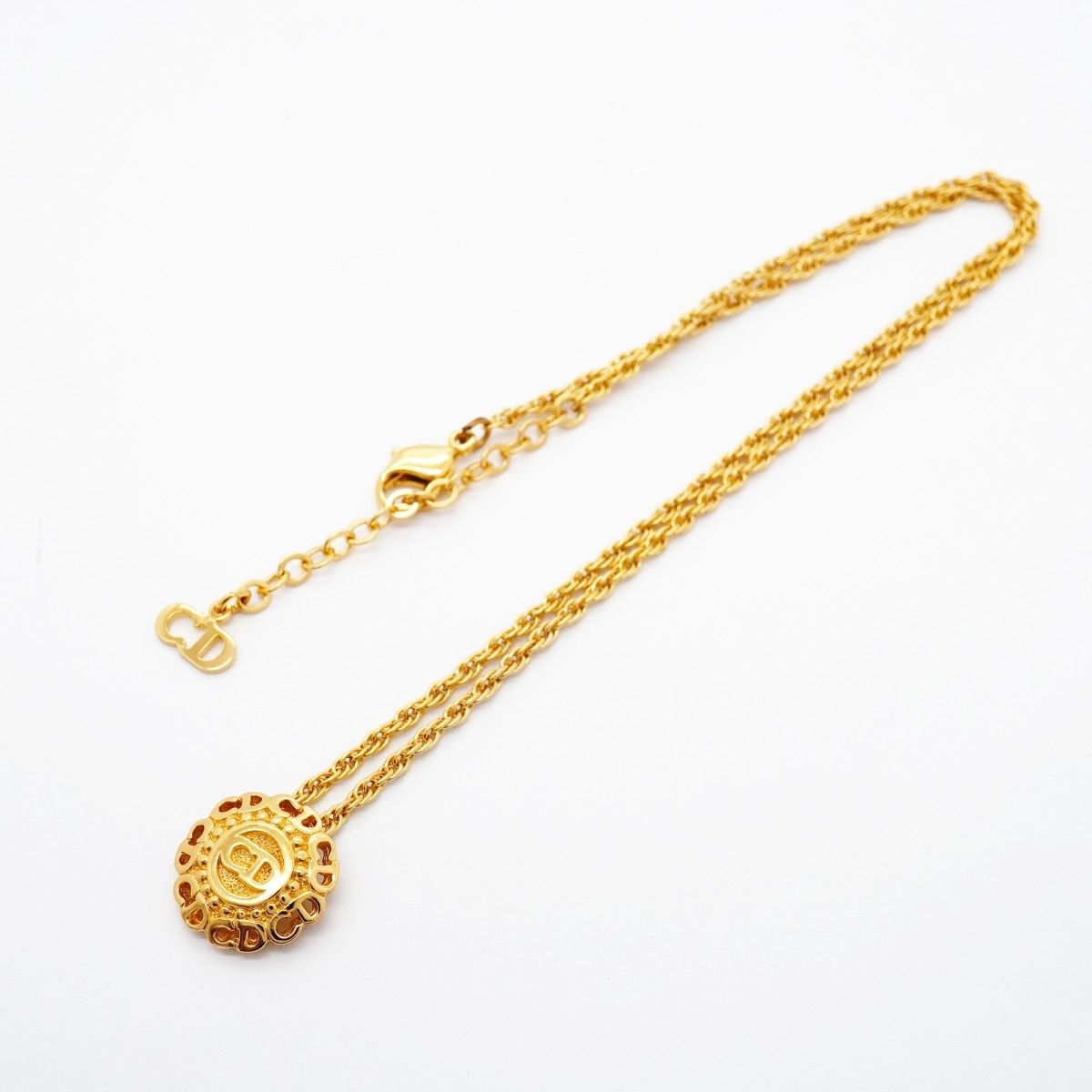 Dior Necklace CD Logo Gold Plated — view 3