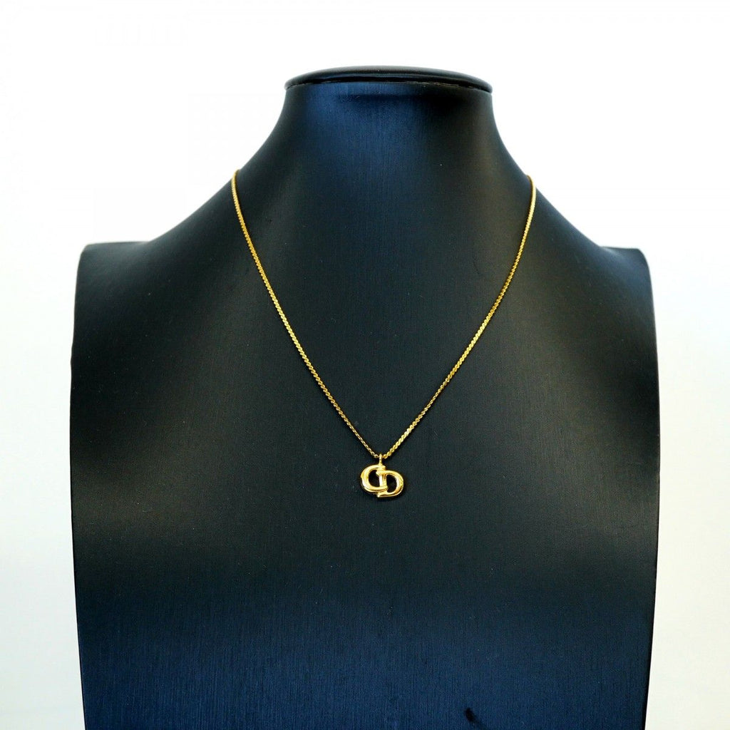 Dior Necklace CD Logo Gold Plated — view 5